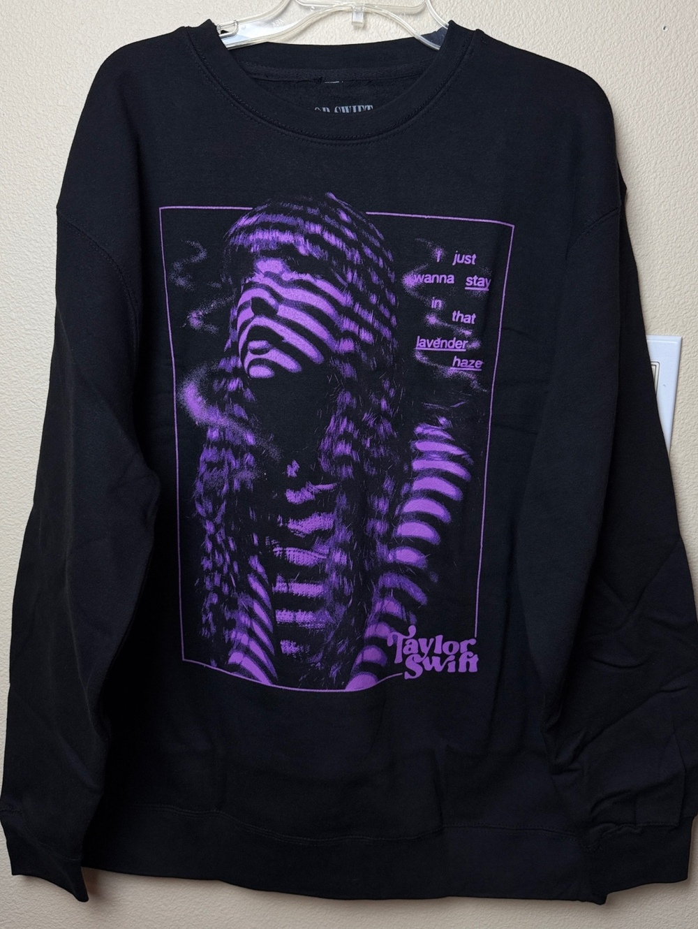Taylor Swift - The Eras Tour - I Just Wanna Stay Crewneck Sweatshirt